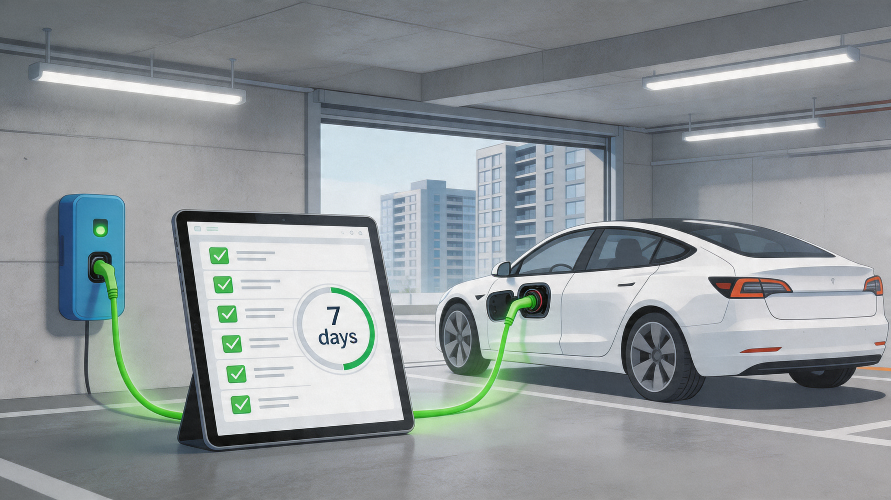 充电桩安装新规落地：物业7天不答复自动获批，3招化解合规危机