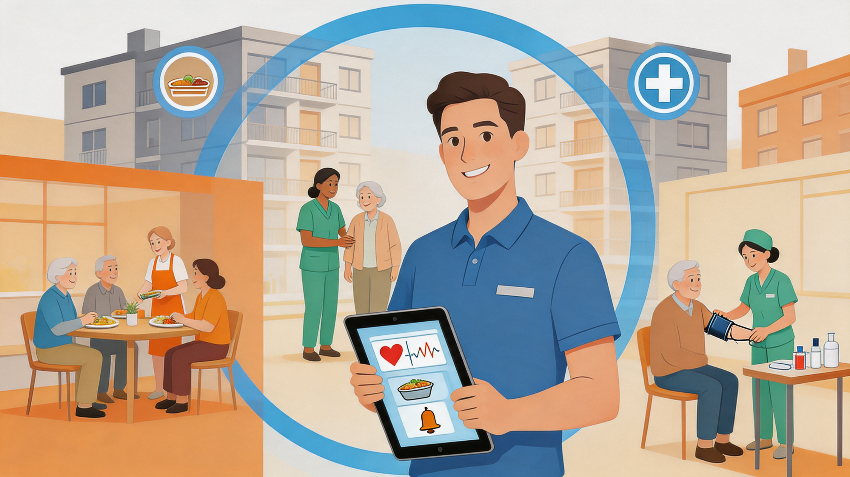 物业+养老风口来了：15分钟养老服务圈，物业企业如何抢占先机？