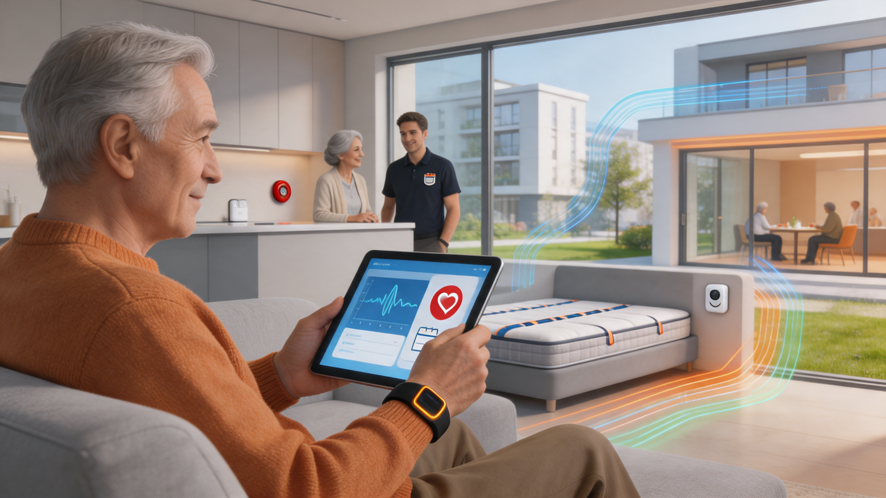 八部门发文支持"物业+养老"!住云智慧康养方案如何打造社区养老新生态?