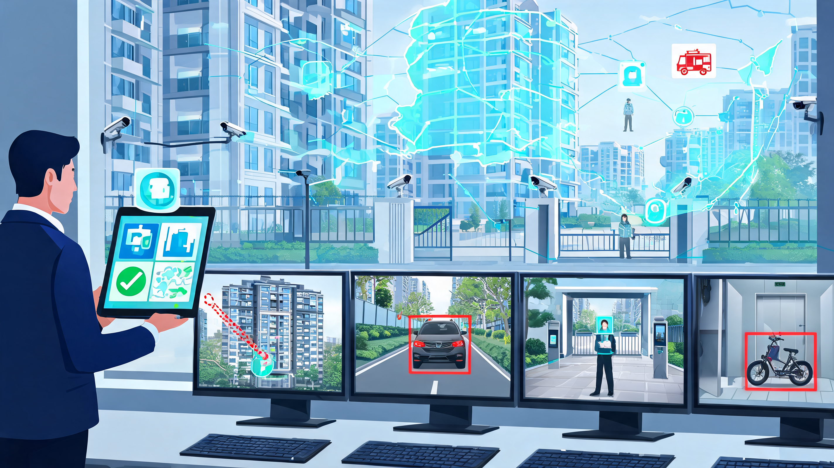 2026物业必须拥有技防能力:AI视频分析成标配,住云智慧安防方案详解