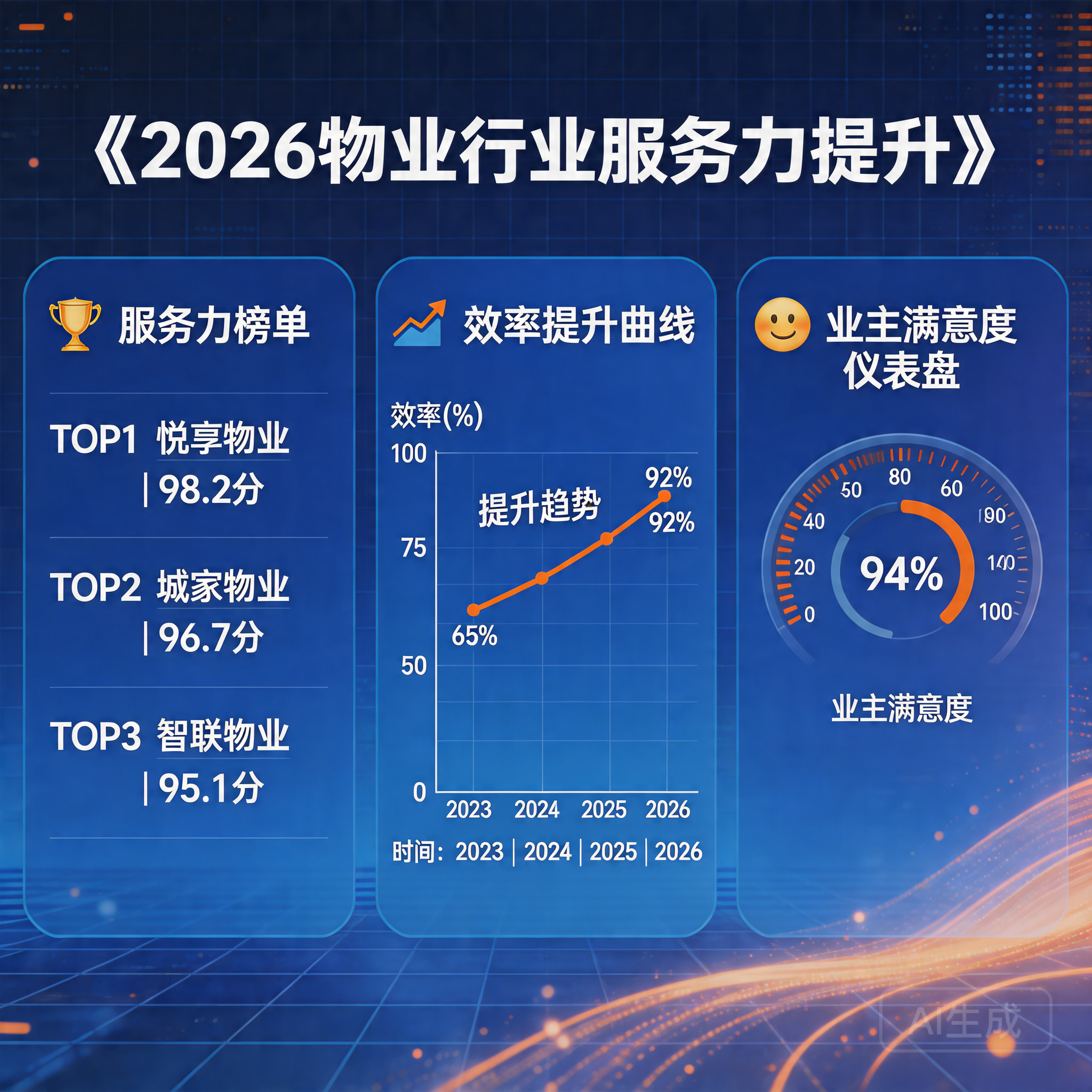 2026物业行业服务力榜单出炉:科技赋能成TOP20企业核心竞争力