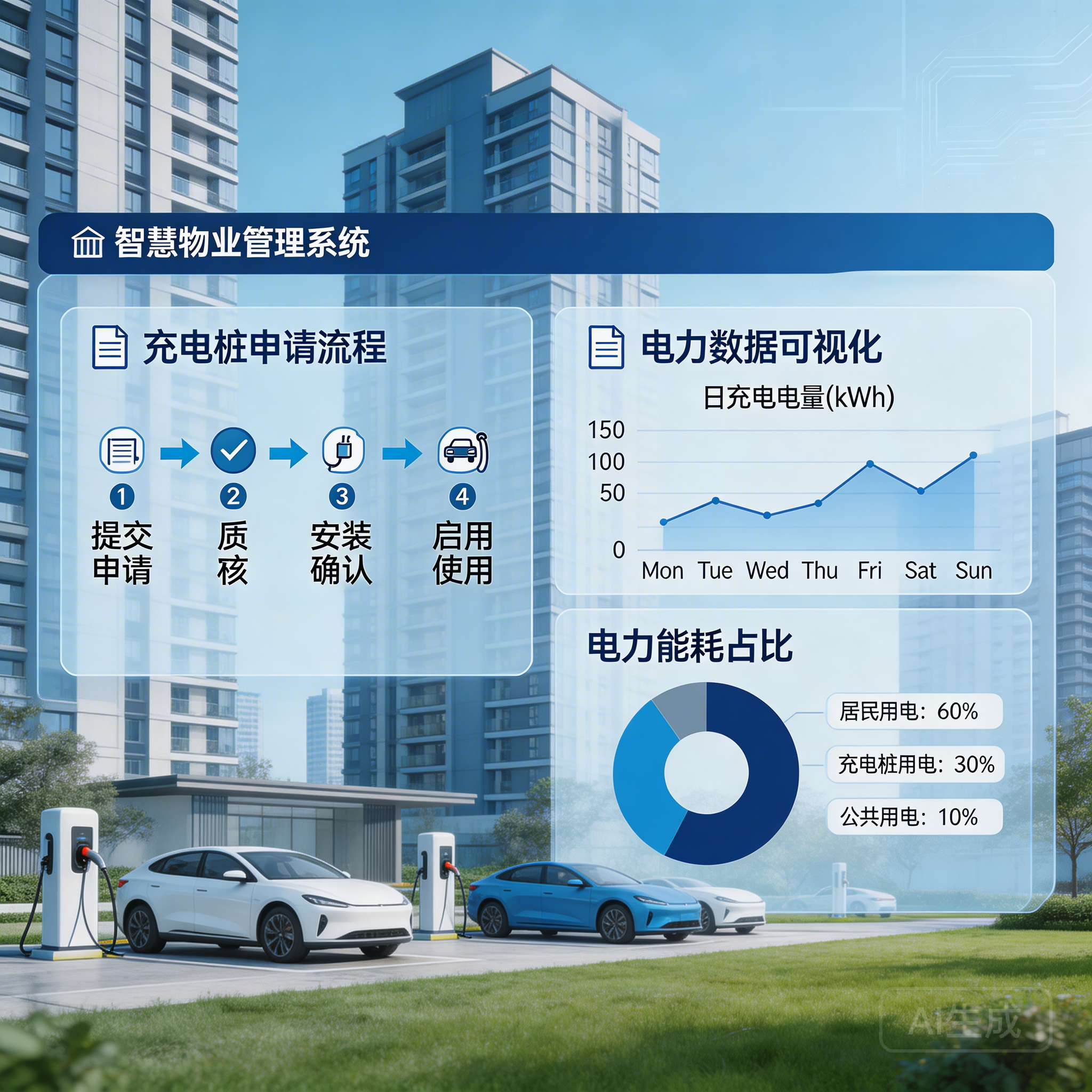 2026充电桩新规4月落地:物业5日内必须答复安装申请,住云智慧系统助力合规落地