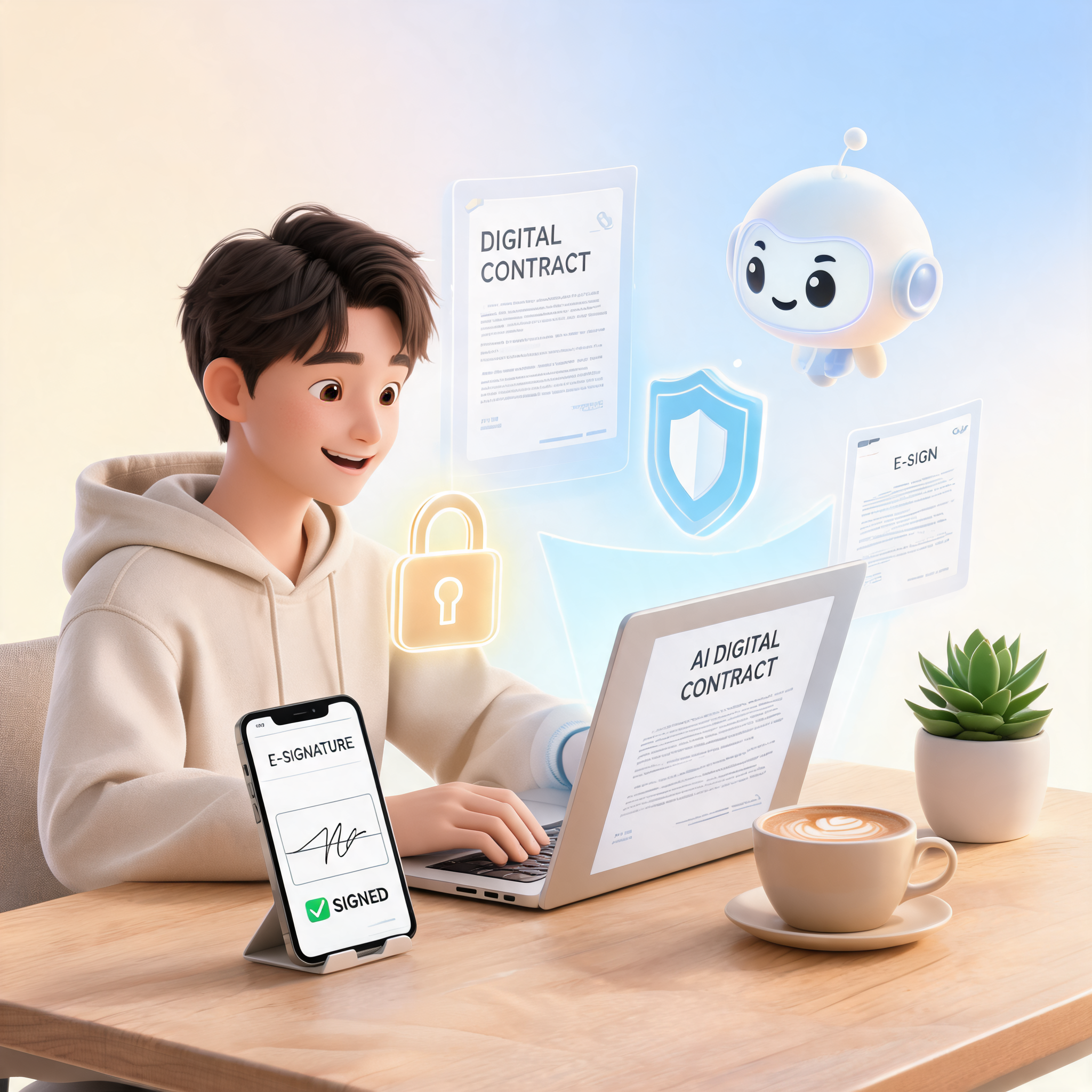 AI电子签怎么用？AI智能体时代来临、国务院首提采购大模型，超级个体如何抓住红利？