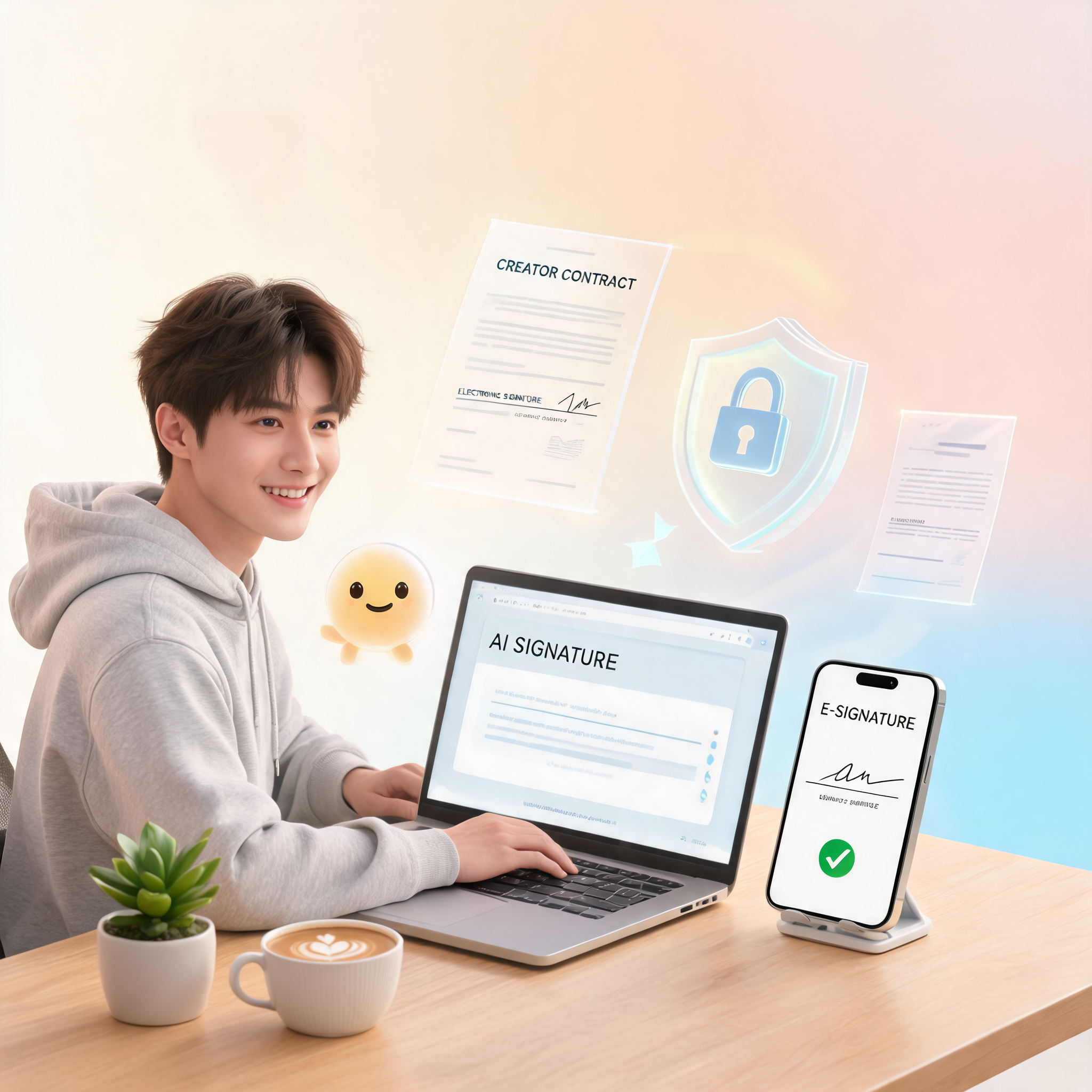 AI电子签怎么用？AI创业"活人感"成核心竞争力、AI新就业岗位爆发，超级个体如何保护创意资产？
