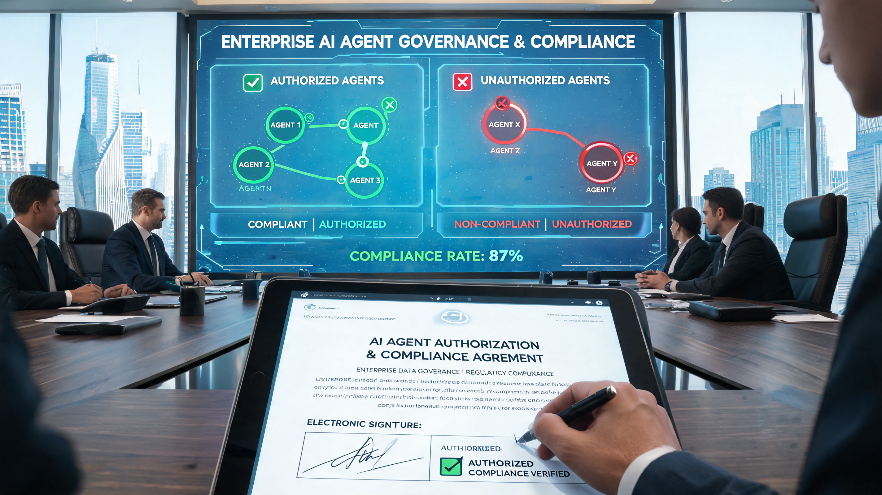 AI电子签如何治理企业AI Agent乱象?IDC警告64%企业存在未授权Agent、企业级智能体市场破480亿、容联云发布智慧联络平台,企业合规指南