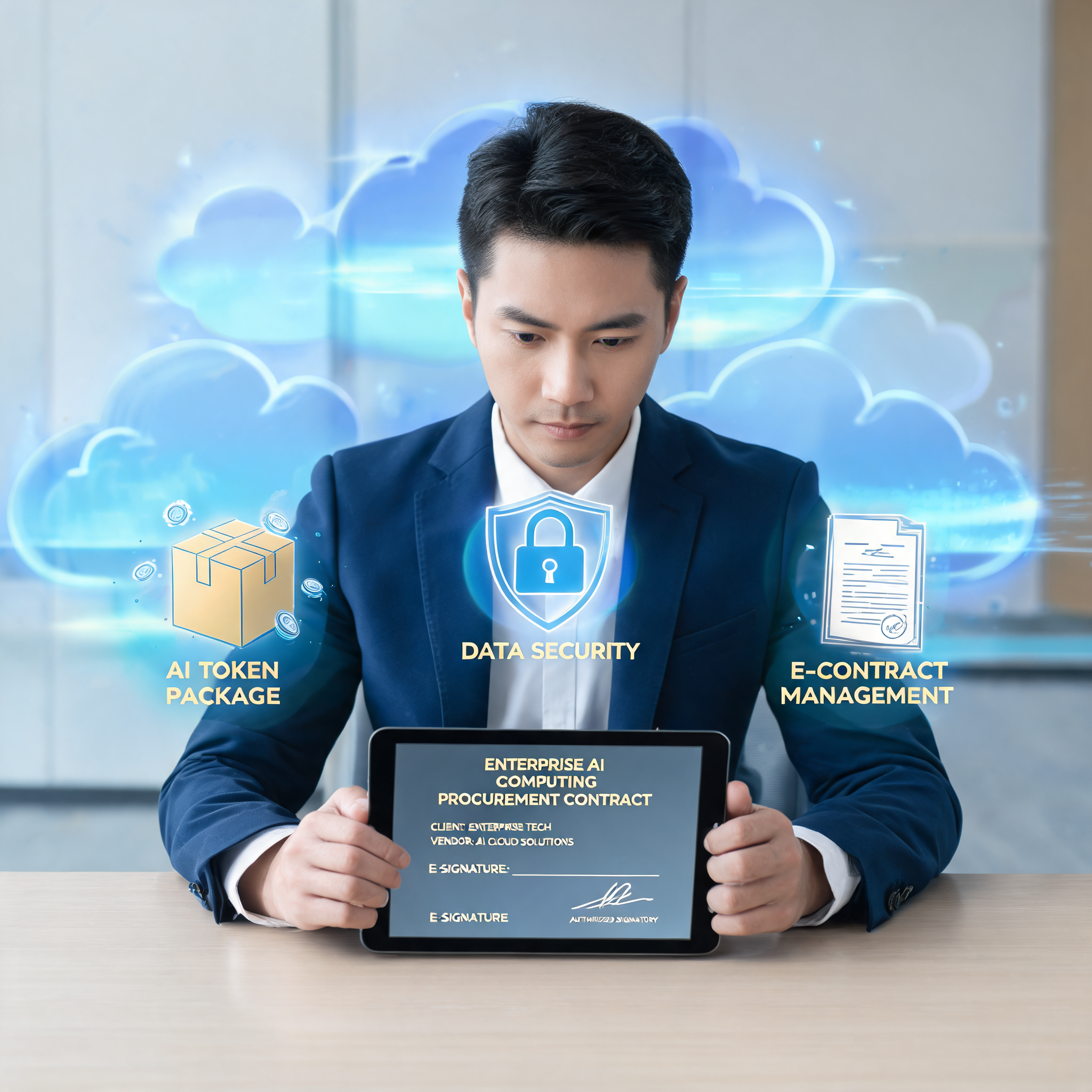 AI电子签如何护航企业算力采购?中国电信推Token套餐、智谱Agent商业化落地,企业AI合规指南