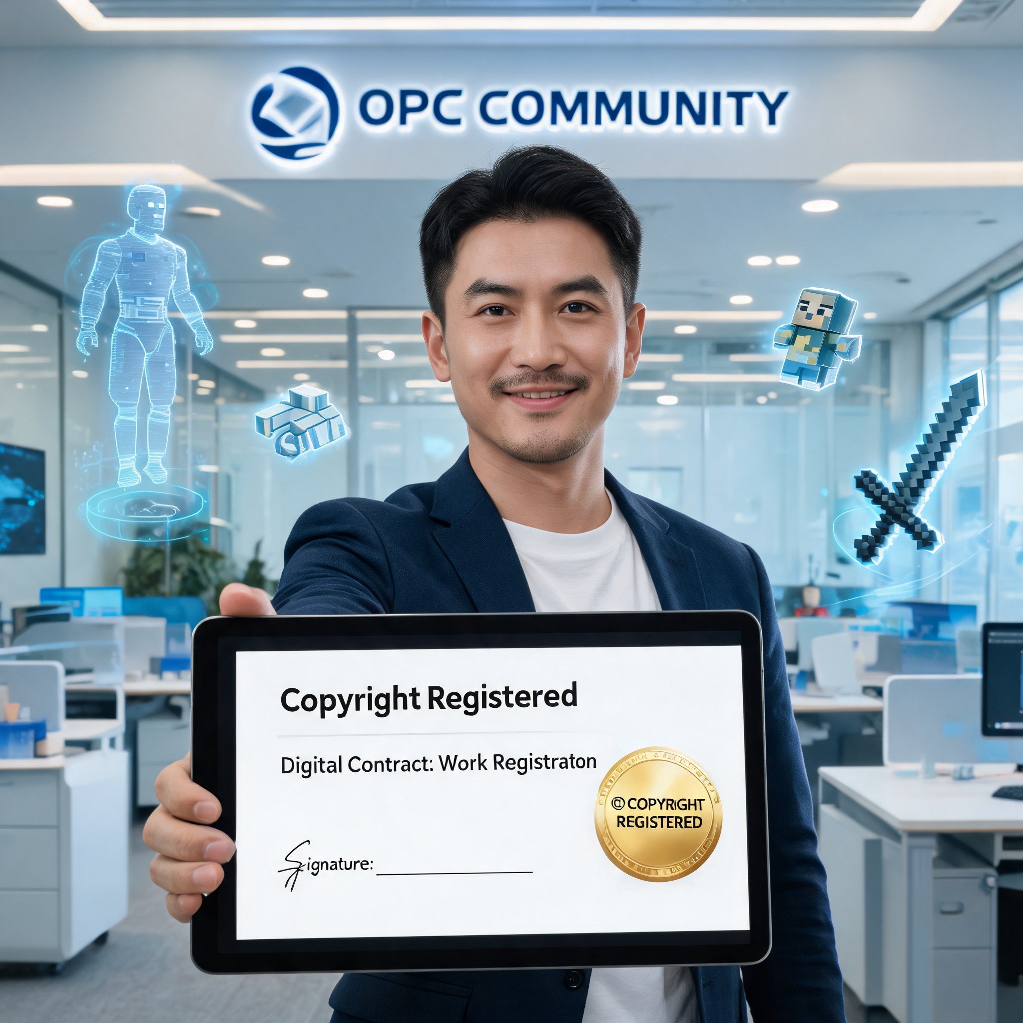 上海临港、深圳、北京多地发力 OPC 超级个体!腾讯发布 AI 创作平台 Craft,创作者如何靠 AI 电子签锁定版权与收益?