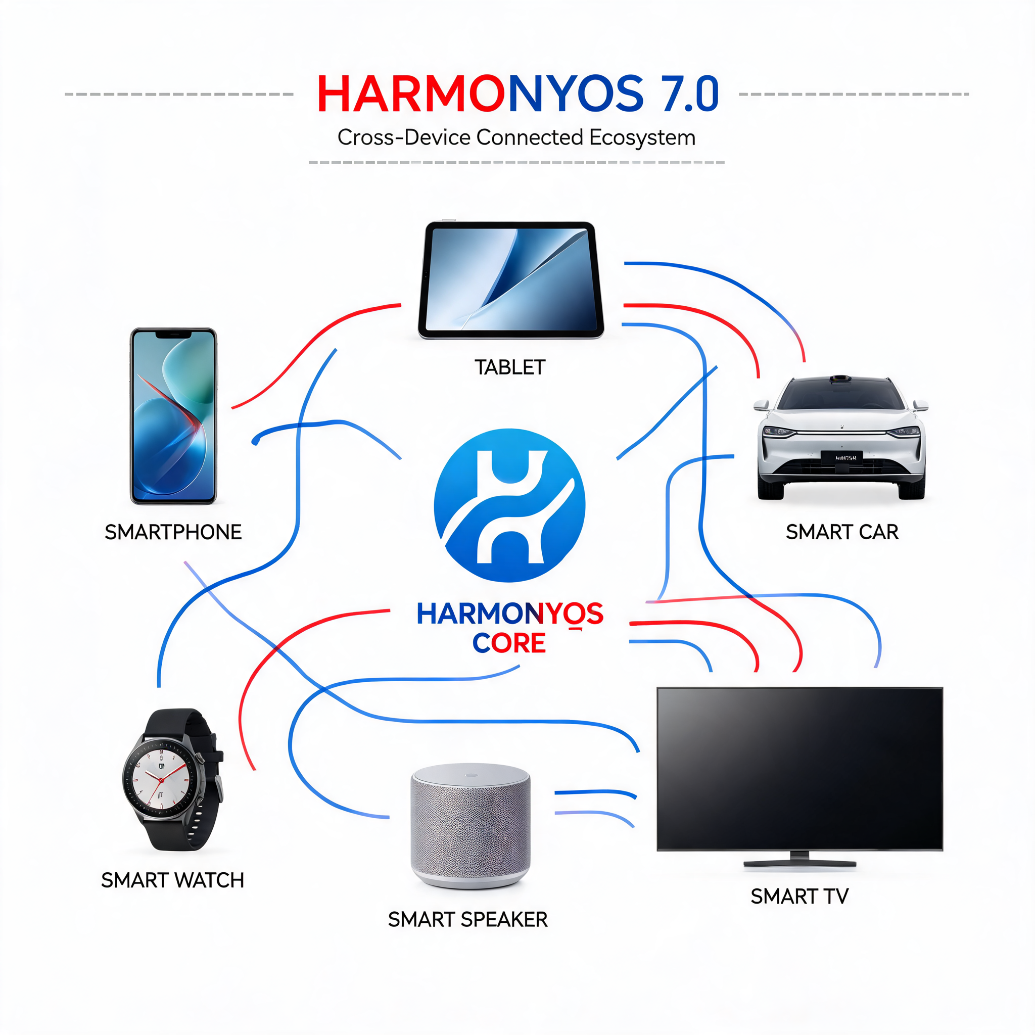 HarmonyOS 7.0全场景生态图